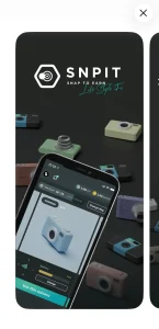 App Storeに表示されたSNPIT - Snap to Earnの詳細画面その1